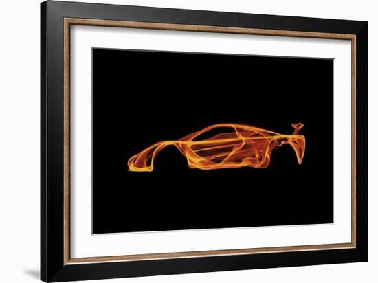 McLaren F1 LM-O.M.-Framed Giclee Print