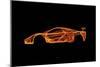 McLaren F1 LM-O.M.-Mounted Giclee Print