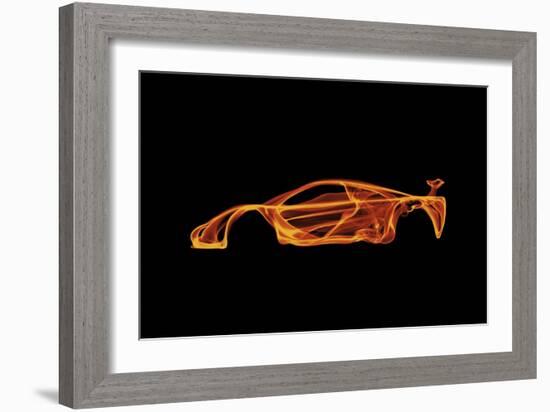 McLaren F1 LM-Octavian Mielu-Framed Art Print