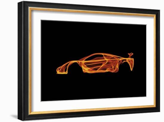 McLaren F1 LM-Octavian Mielu-Framed Art Print