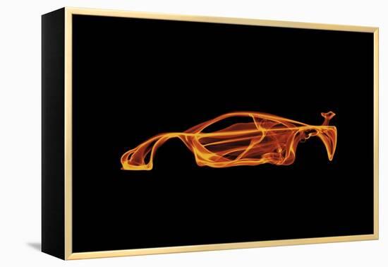 McLaren F1 LM-Octavian Mielu-Framed Stretched Canvas