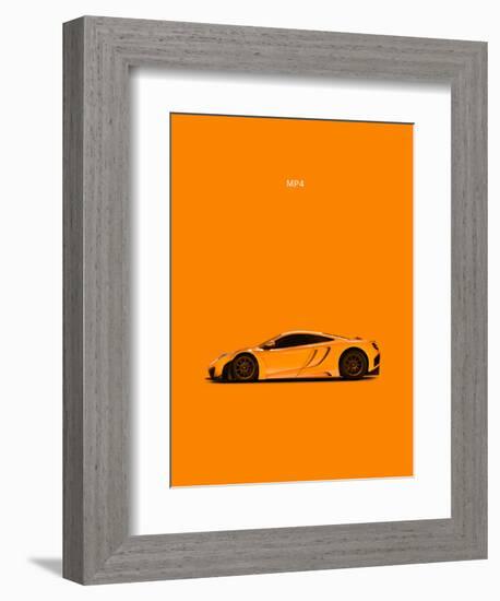 McLaren MP4-Mark Rogan-Framed Art Print