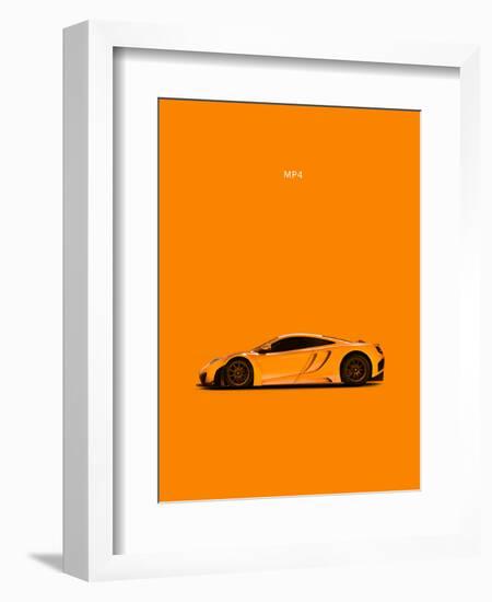 McLaren MP4-Mark Rogan-Framed Art Print