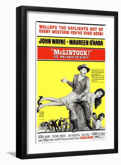 McLintock, 1963-null-Framed Art Print