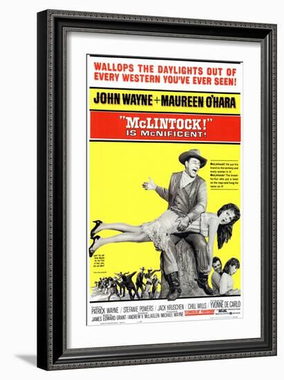 McLintock, 1963-null-Framed Art Print