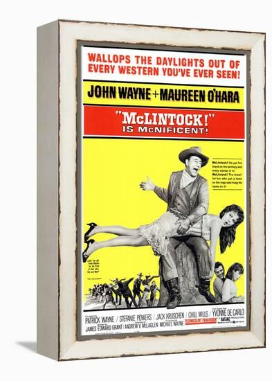 McLintock, 1963-null-Framed Stretched Canvas