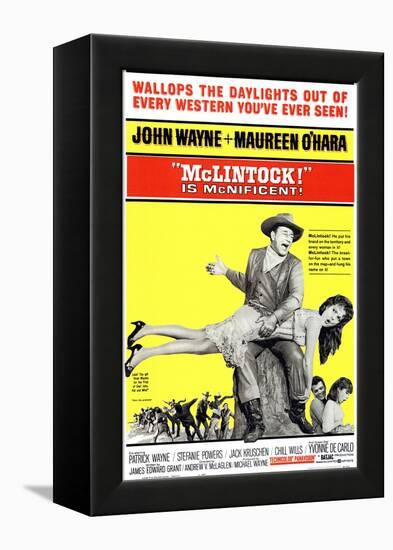 McLintock, 1963-null-Framed Stretched Canvas