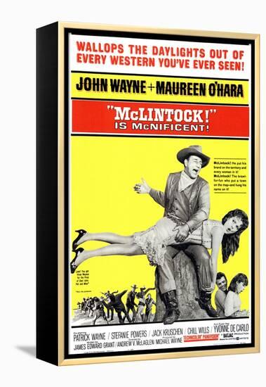 McLintock, 1963-null-Framed Stretched Canvas