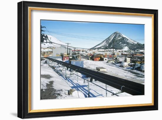 McMurdo Station, Antarctica-David Vaughan-Framed Photographic Print