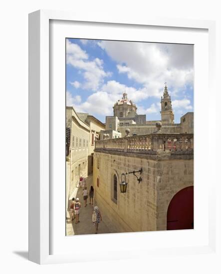 Mdina, the Fortress City, Malta, Europe-Simon Montgomery-Framed Photographic Print