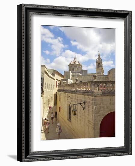 Mdina, the Fortress City, Malta, Europe-Simon Montgomery-Framed Photographic Print