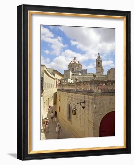 Mdina, the Fortress City, Malta, Europe-Simon Montgomery-Framed Photographic Print