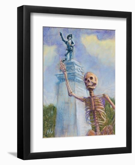 Me and Juan go way way back-Marie Marfia-Framed Giclee Print