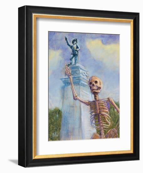 Me and Juan go way way back-Marie Marfia-Framed Giclee Print