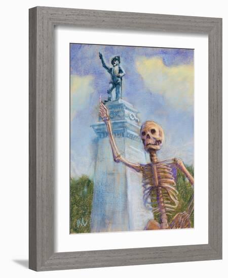 Me and Juan go way way back-Marie Marfia-Framed Giclee Print