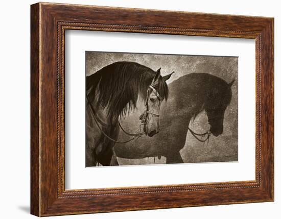 Me and my Shadow-Barry Hart-Framed Art Print