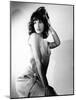 Me faire ca a moi by PierreGrimblat with Bernadette Lafont, 1961 (b/w photo)-null-Mounted Photo