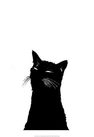 CAT ART PRINT Me Ow Alex Cherry