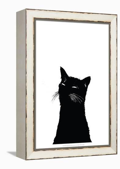Me Ow-Alex Cherry-Framed Stretched Canvas