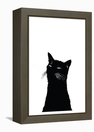 Me Ow-Alex Cherry-Framed Stretched Canvas