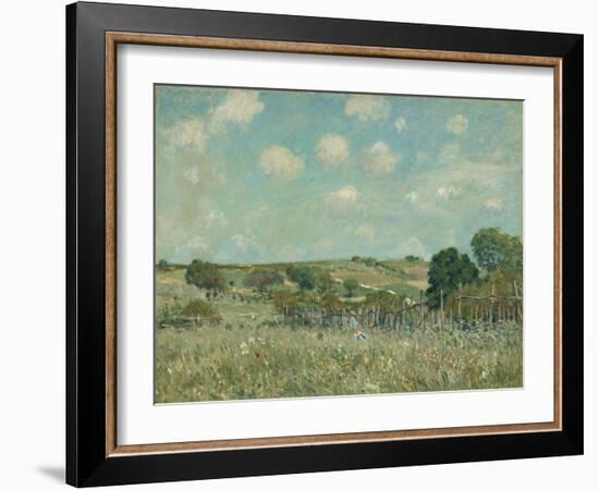 Meadow, 1875-Alfred Sisley-Framed Giclee Print