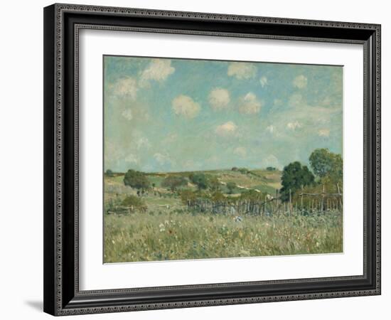 Meadow, 1875-Alfred Sisley-Framed Giclee Print