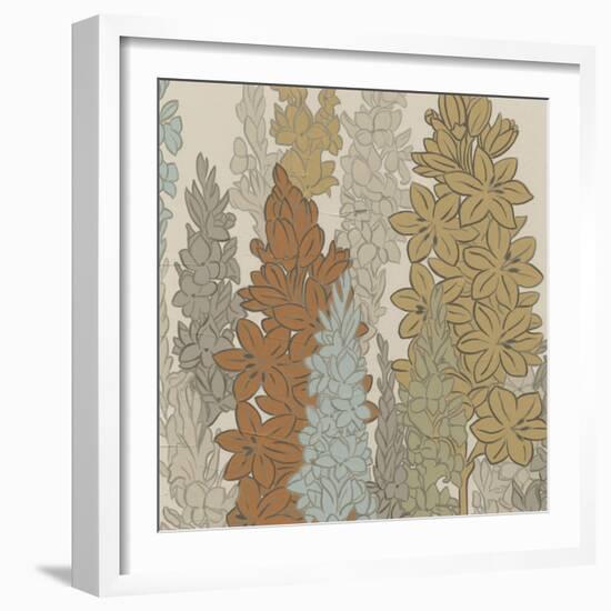 Meadow Blooms II-Erica J. Vess-Framed Art Print