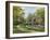 Meadow Cottages-Dominic Davison-Framed Art Print