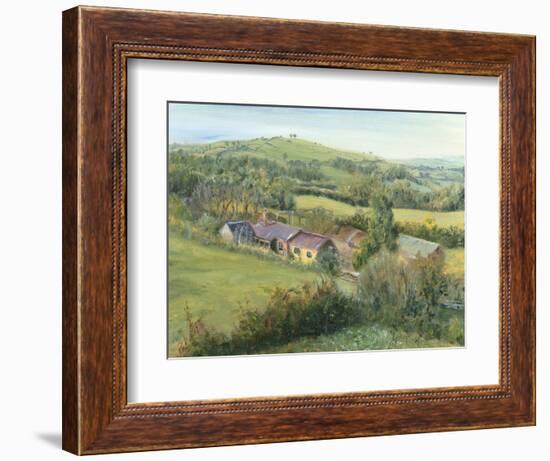 Meadow Farm Cottage, 1999-Antonia Myatt-Framed Giclee Print