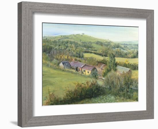 Meadow Farm Cottage, 1999-Antonia Myatt-Framed Giclee Print