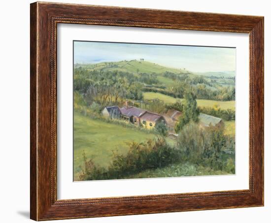 Meadow Farm Cottage, 1999-Antonia Myatt-Framed Giclee Print