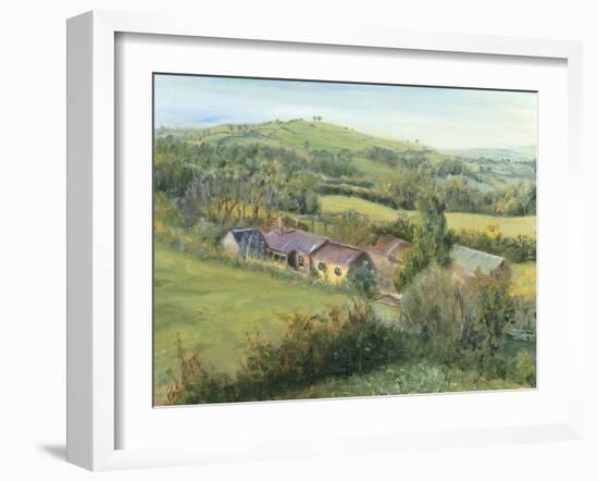 Meadow Farm Cottage, 1999-Antonia Myatt-Framed Giclee Print