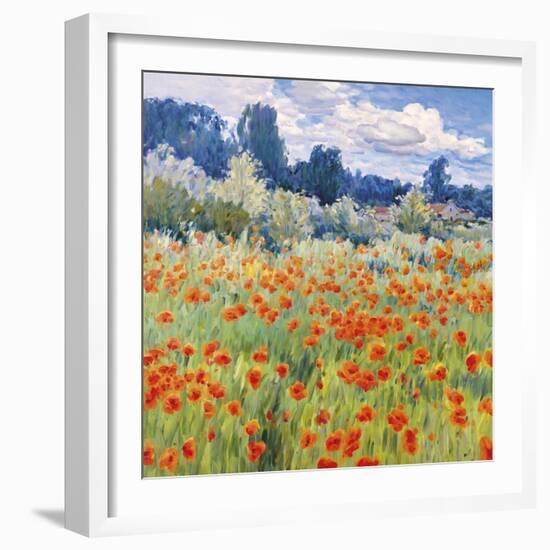 Meadow Farm-Malva-Framed Giclee Print