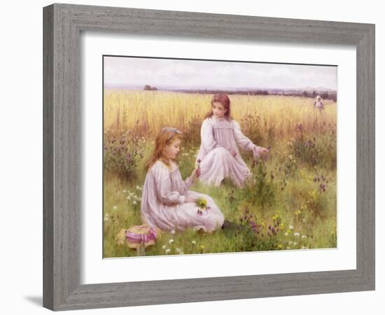 Meadow Flowers-William Blake-Framed Giclee Print