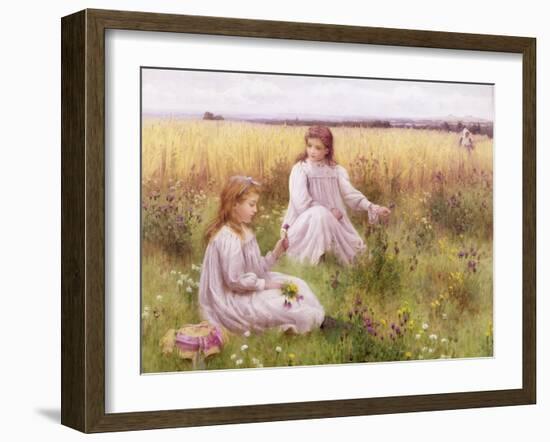 Meadow Flowers-William Blake-Framed Giclee Print