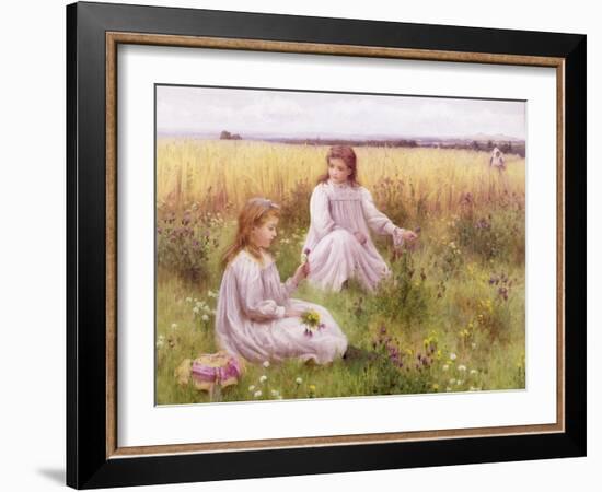 Meadow Flowers-William Blake-Framed Giclee Print