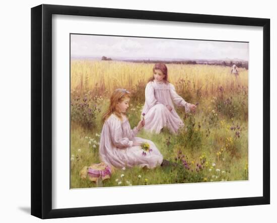 Meadow Flowers-William Blake-Framed Giclee Print