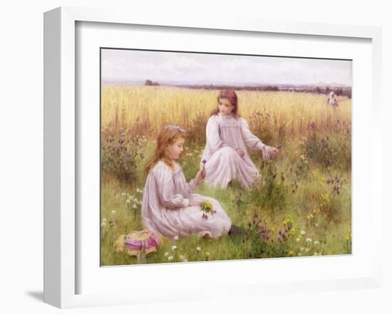 Meadow Flowers-William Blake-Framed Giclee Print