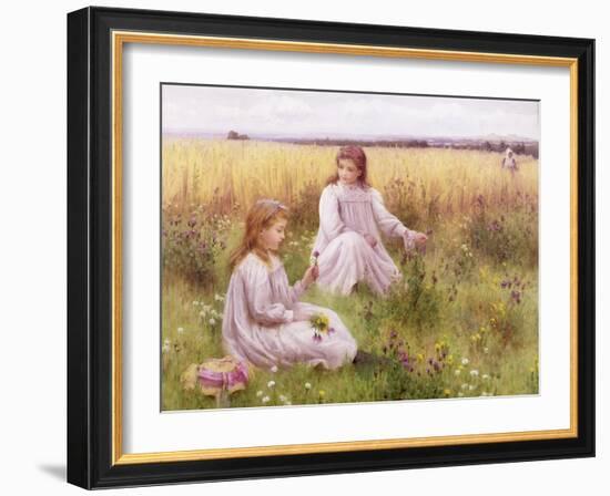 Meadow Flowers-William Blake-Framed Giclee Print