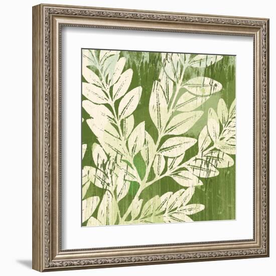 Meadow Leaves-Erin Clark-Framed Art Print