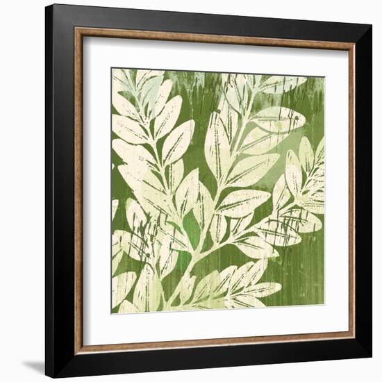 Meadow Leaves-Erin Clark-Framed Art Print