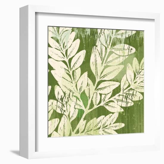 Meadow Leaves-Erin Clark-Framed Art Print