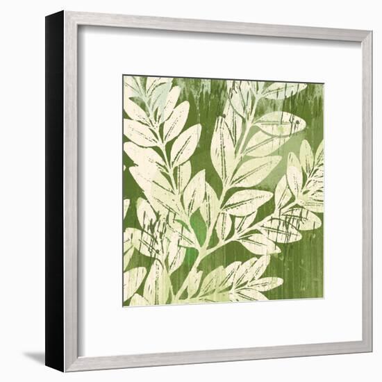 Meadow Leaves-Erin Clark-Framed Art Print
