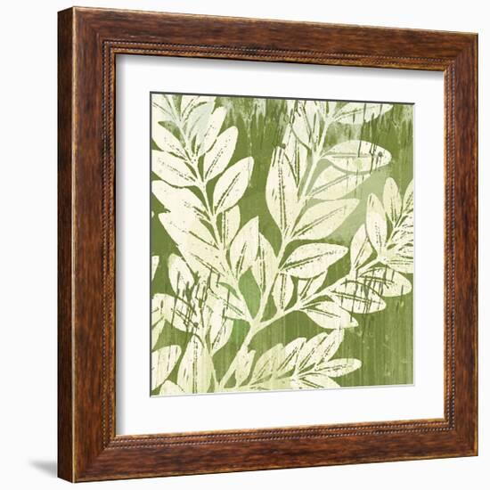 Meadow Leaves-Erin Clark-Framed Giclee Print