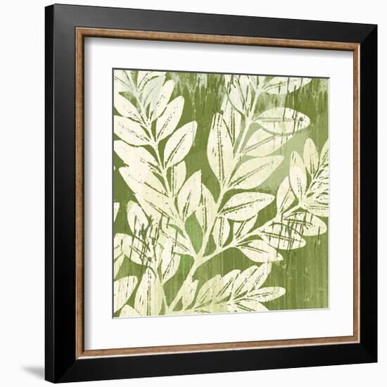 Meadow Leaves-Erin Clark-Framed Giclee Print