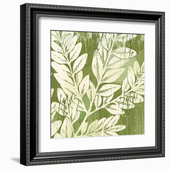 Meadow Leaves-Erin Clark-Framed Giclee Print