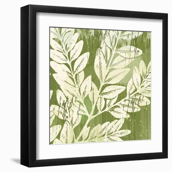 Meadow Leaves-Erin Clark-Framed Giclee Print