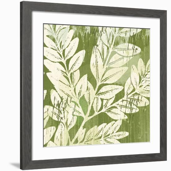 Meadow Leaves-Erin Clark-Framed Giclee Print