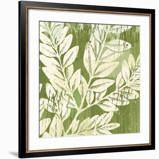 Meadow Leaves-Erin Clark-Framed Giclee Print
