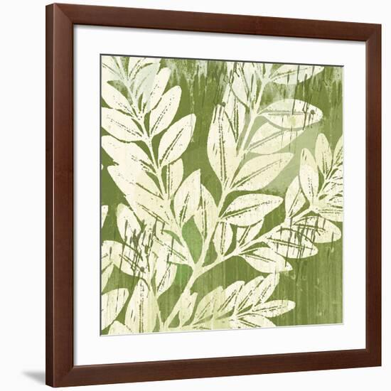 Meadow Leaves-Erin Clark-Framed Giclee Print